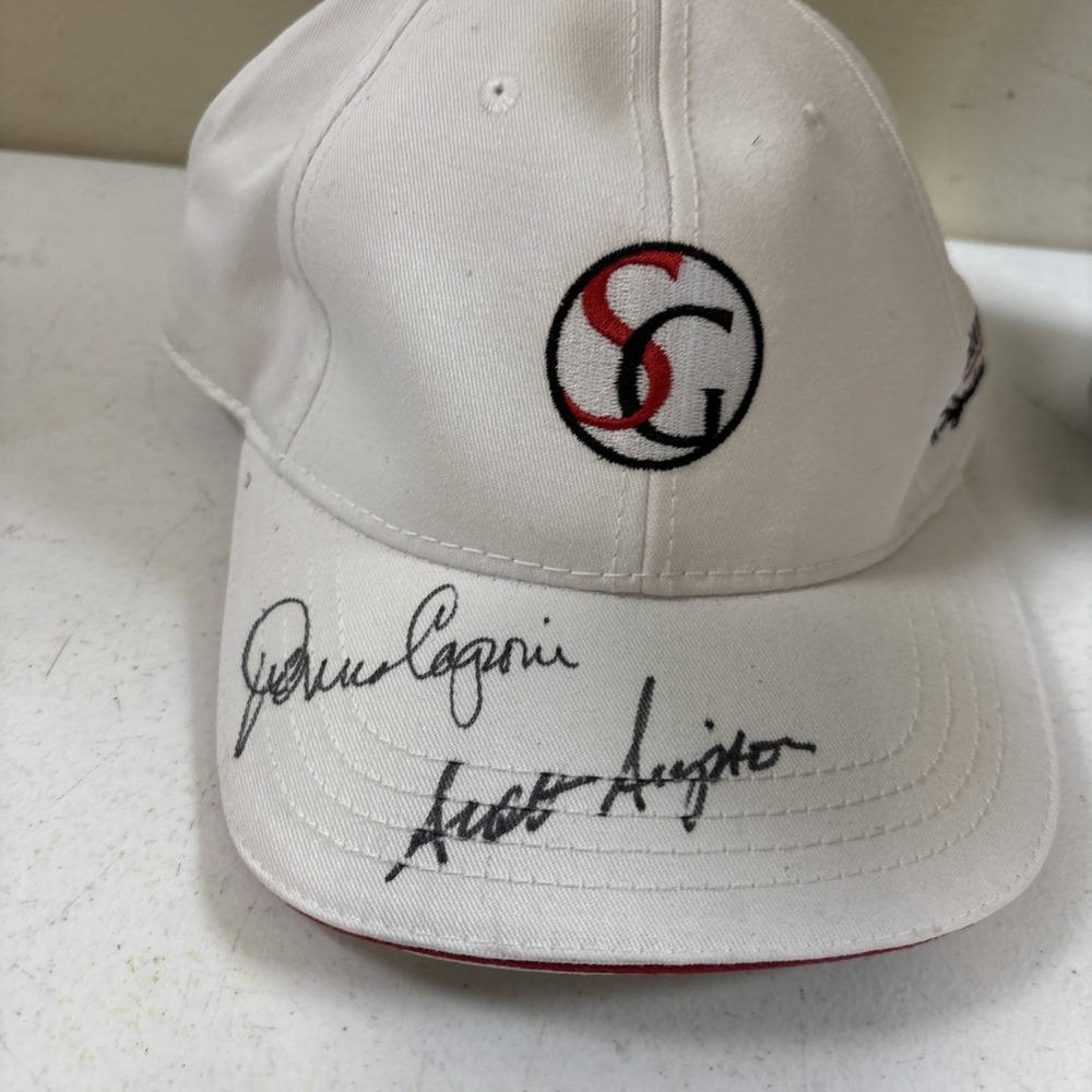 Stockton Golf & America Hat With Autographed Signatures Of NCAA Women Golfers - Picture 6 of 9